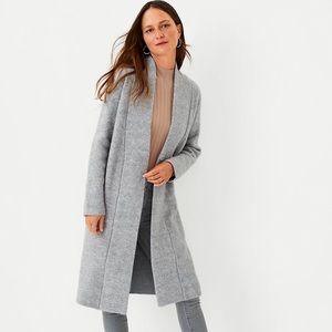 NWT Ann Taylor Cozy Snap Coatigan